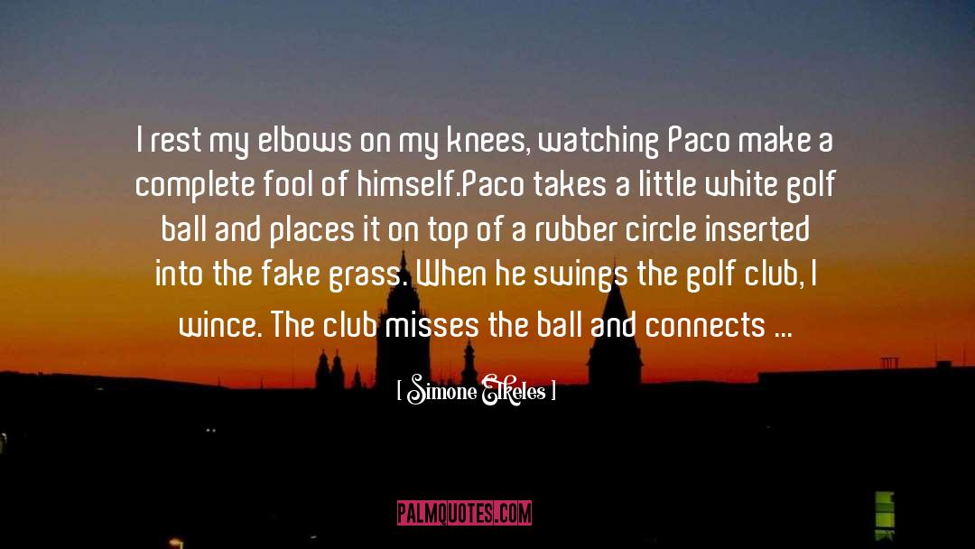 Golf Ball quotes by Simone Elkeles