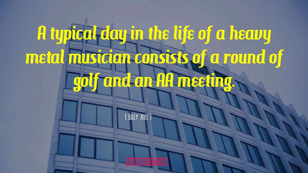 Golf Humor quotes by Billy Joel