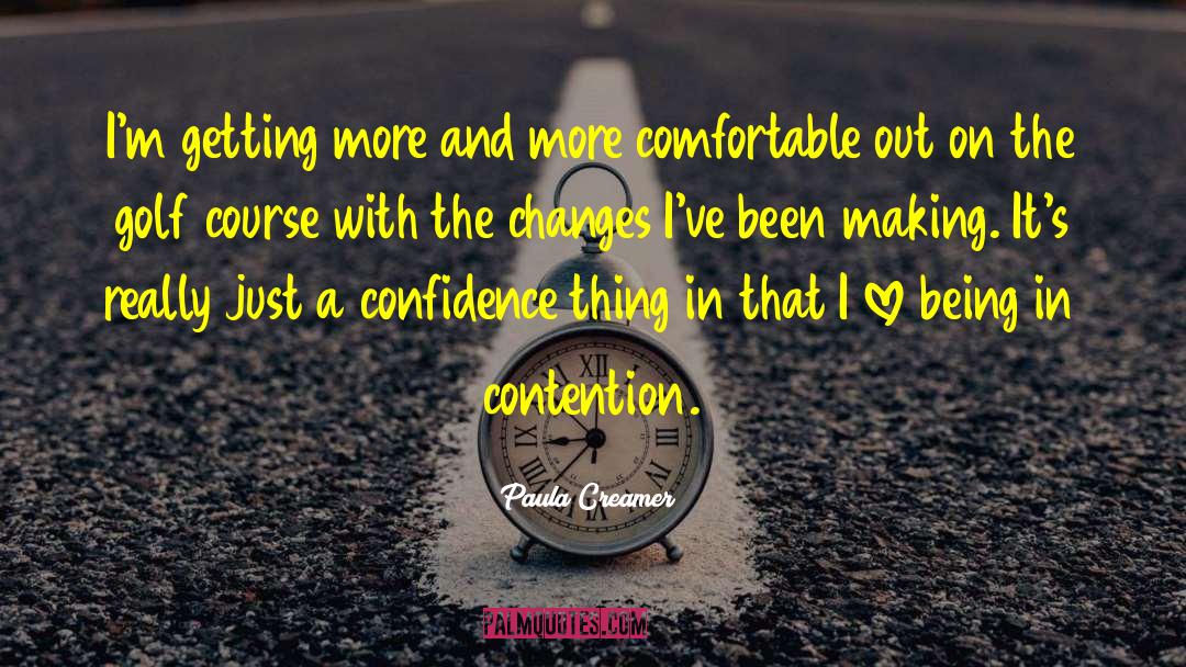 Golf Love quotes by Paula Creamer