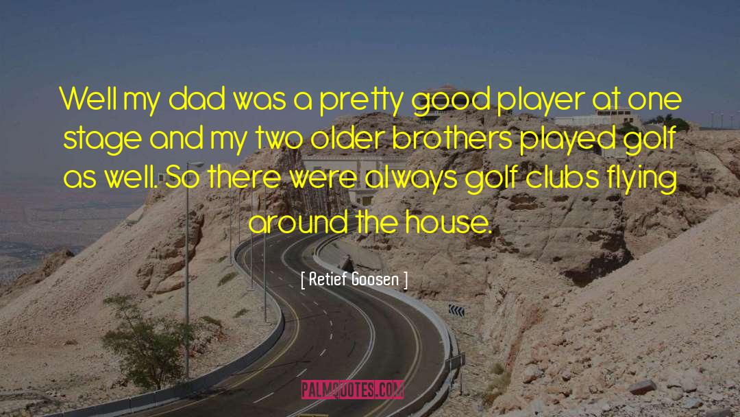 Golf Putter quotes by Retief Goosen