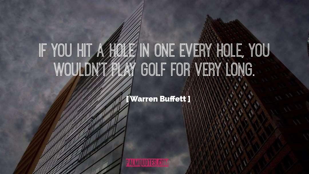 Golf quotes by Warren Buffett
