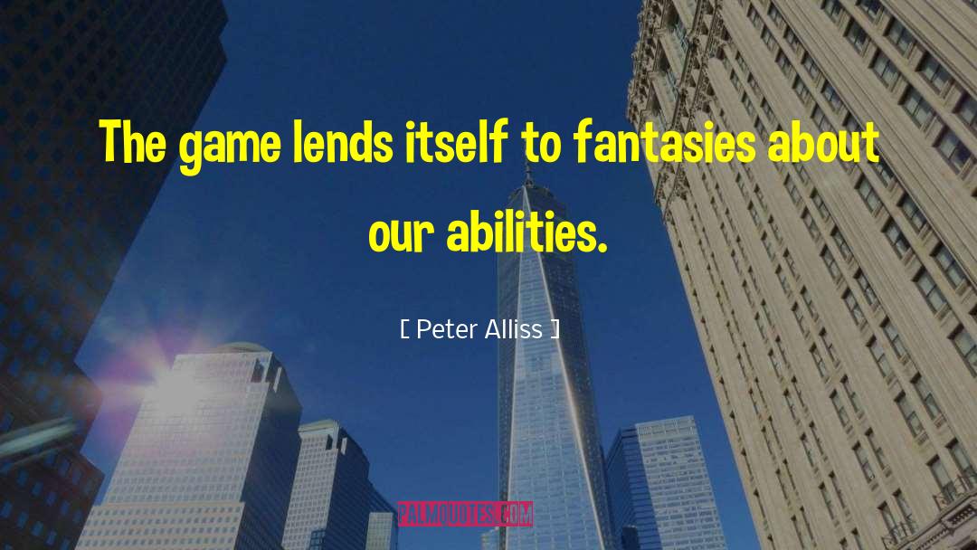 Golf Tournaments quotes by Peter Alliss