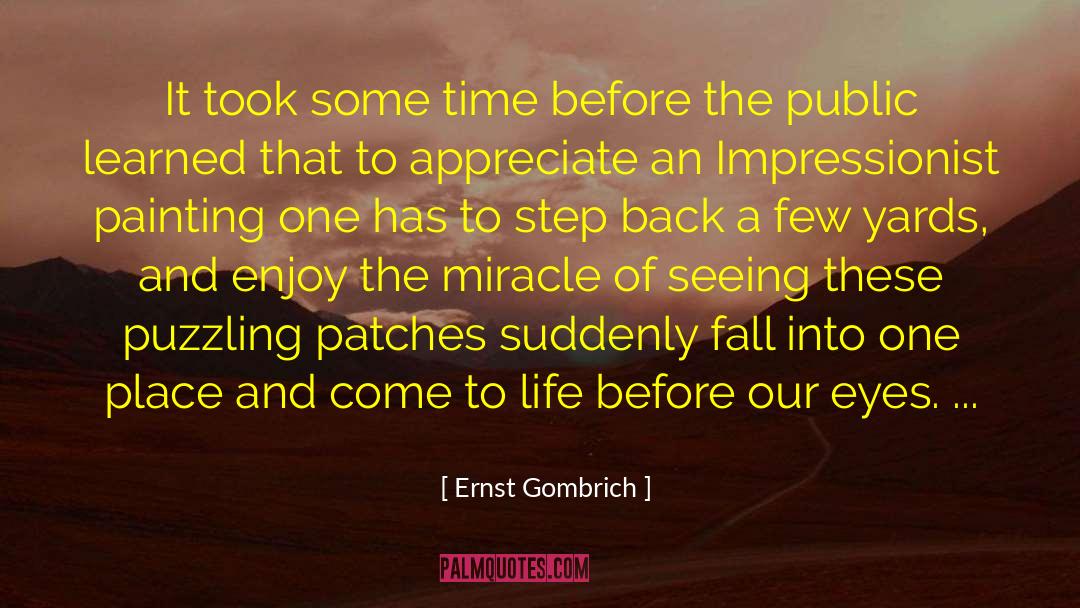 Gombrich quotes by Ernst Gombrich