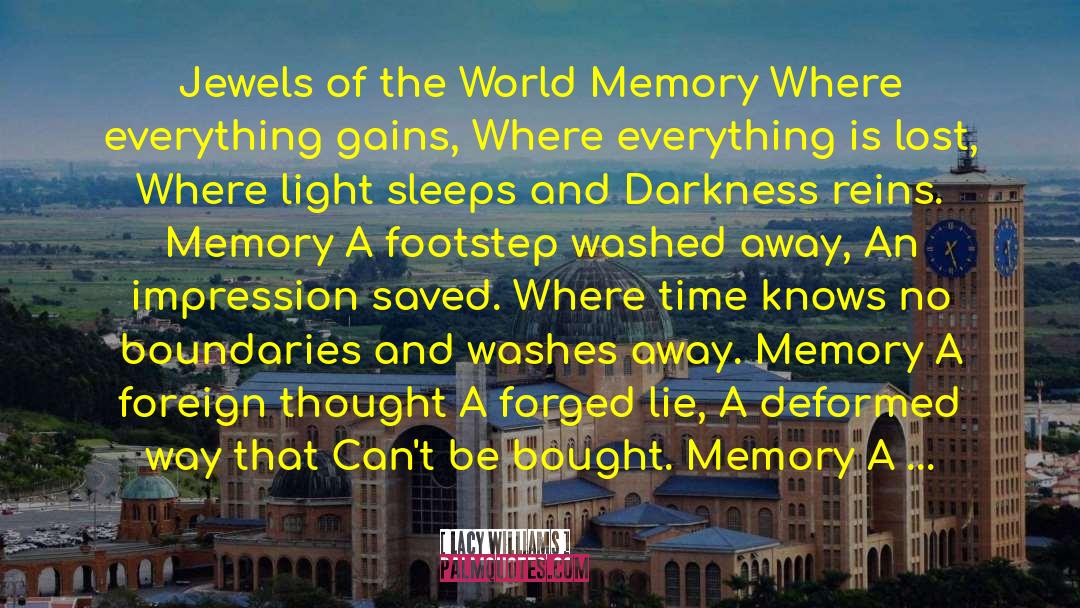 Gone Forever quotes by Lacy Williams