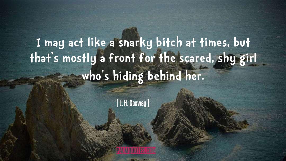 Gone Girl quotes by L. H. Cosway