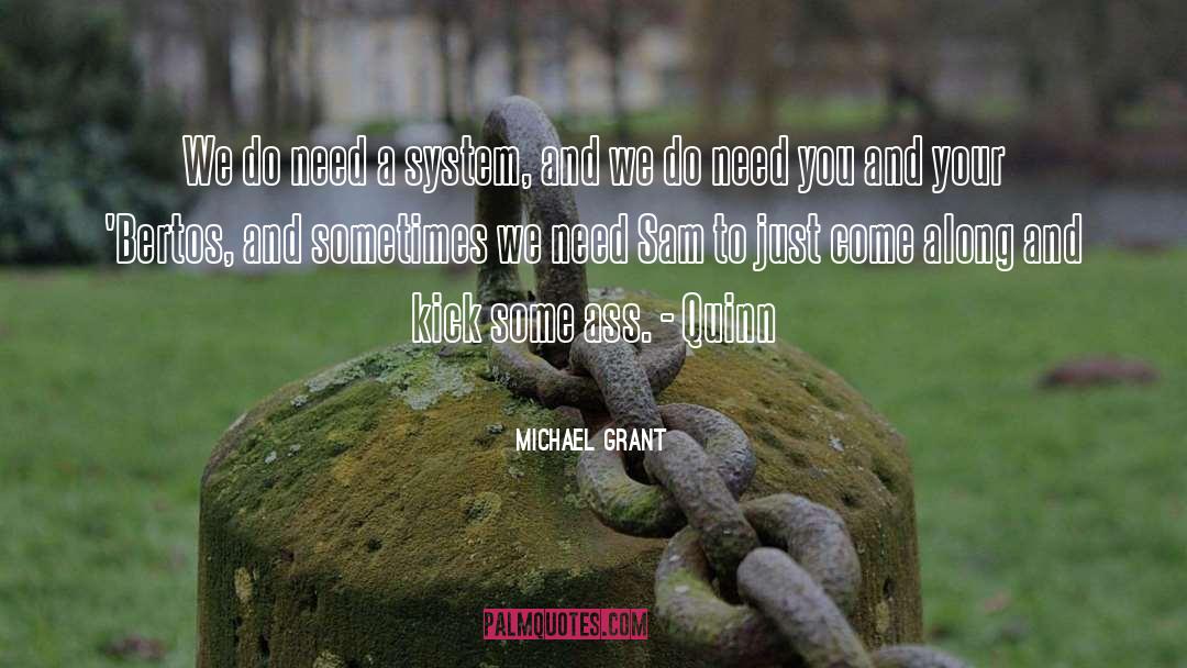 Gone Series Hunger quotes by Michael Grant