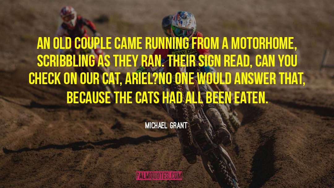 Gone Series Hunger quotes by Michael Grant