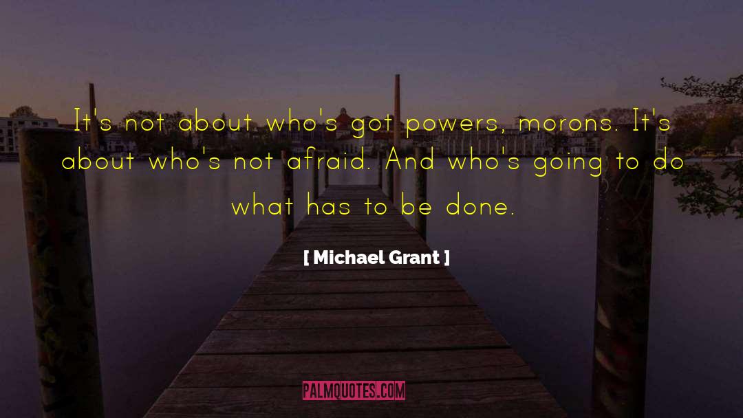 Gone Series quotes by Michael Grant