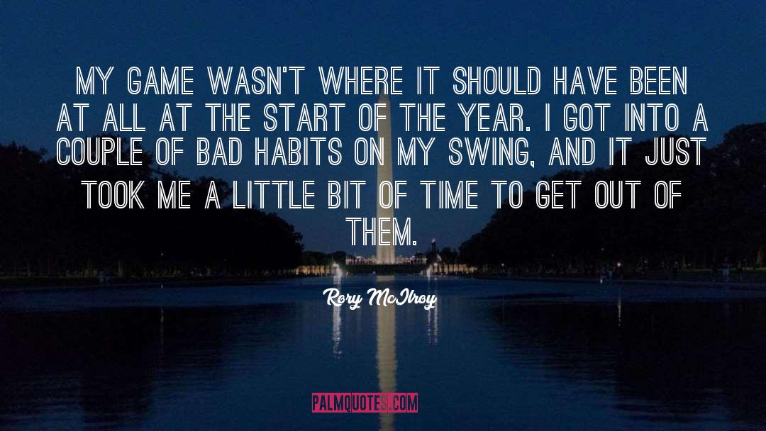 Gone Time quotes by Rory McIlroy