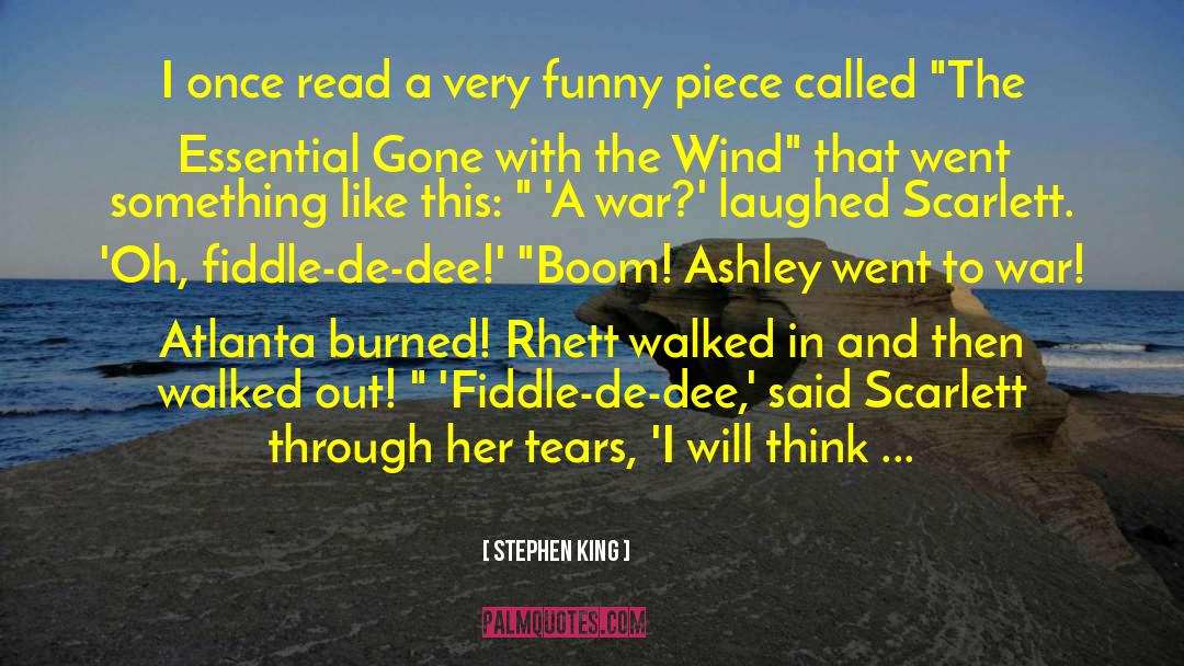 Gone With The Wind quotes by Stephen King