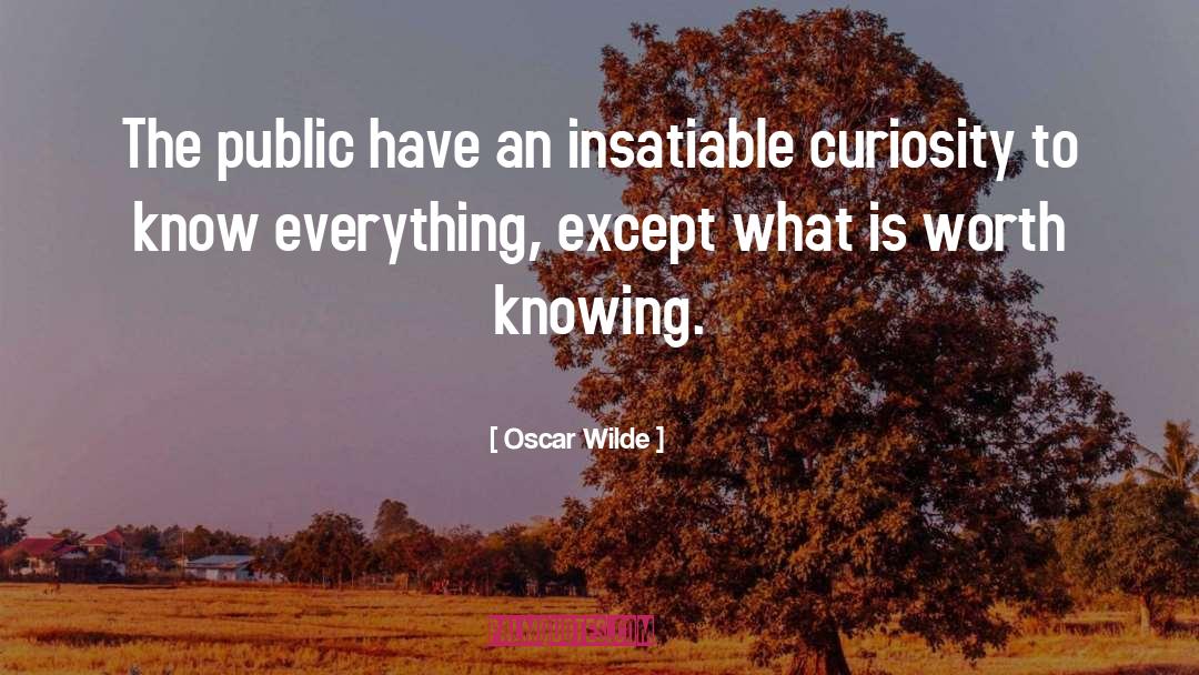 Gonzo Journalism quotes by Oscar Wilde