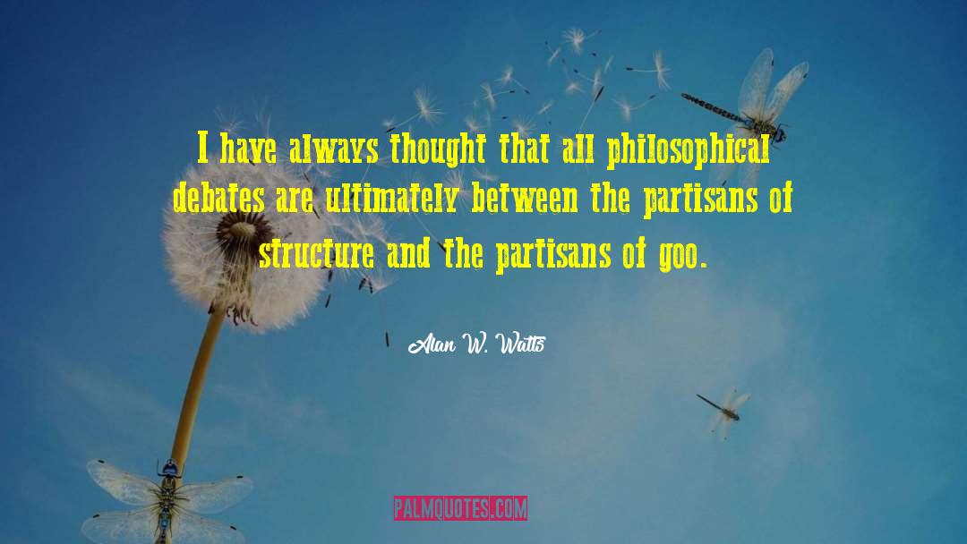 Goo quotes by Alan W. Watts