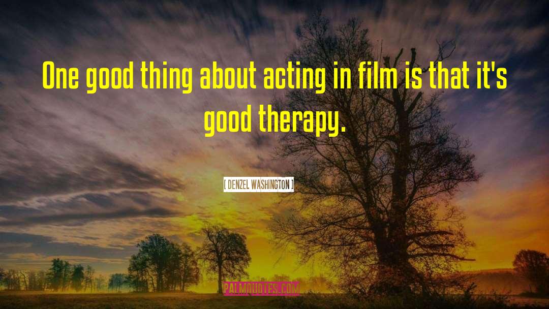 Good Acting quotes by Denzel Washington