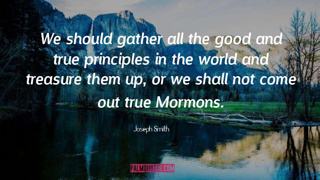 Good And True quotes by Joseph Smith