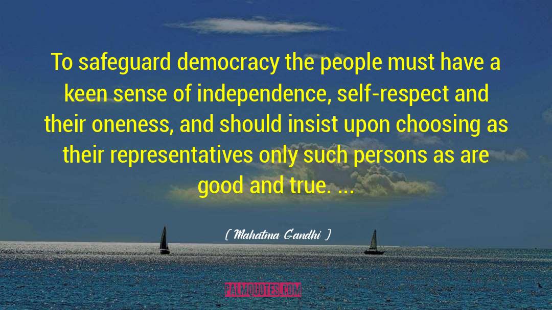 Good And True quotes by Mahatma Gandhi