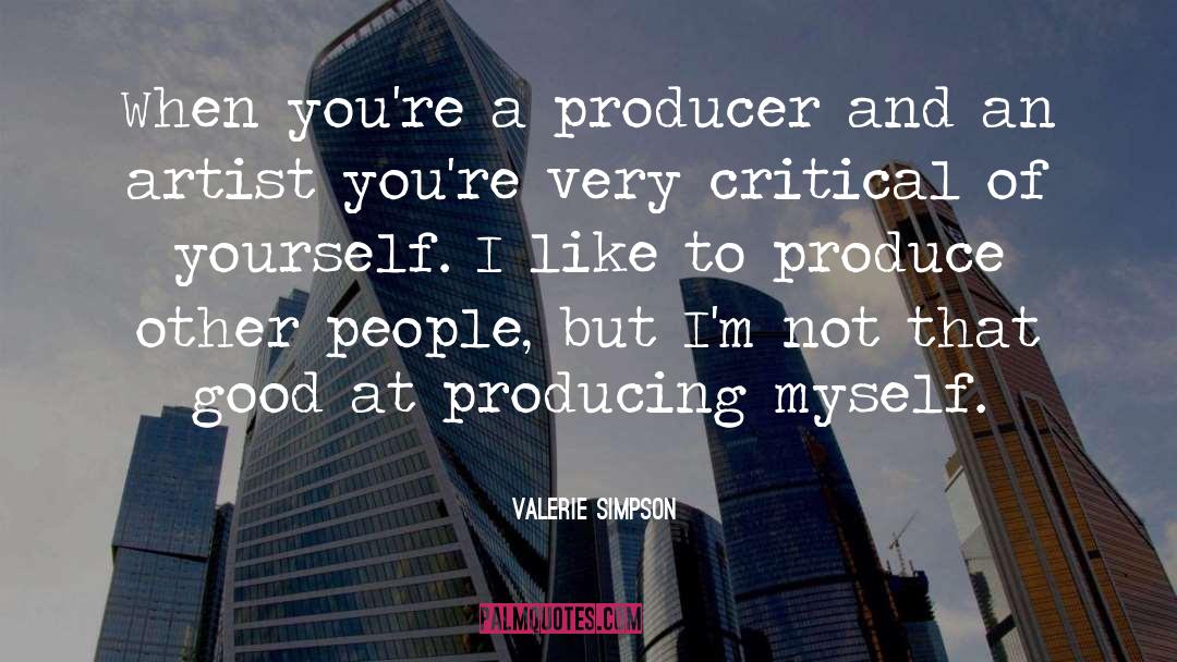 Good Artist quotes by Valerie Simpson
