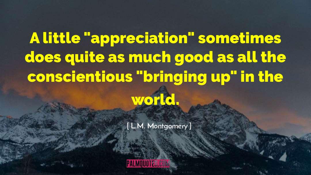 Good Attitude quotes by L.M. Montgomery