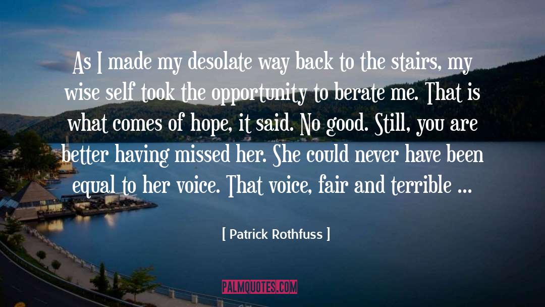 Good Behavior quotes by Patrick Rothfuss