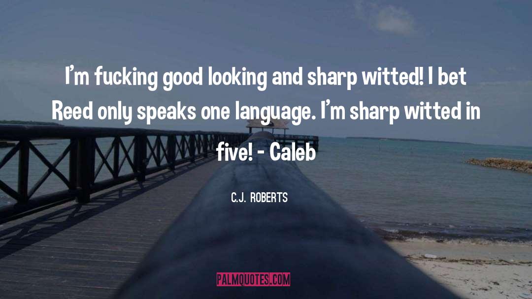 Good Behaviour quotes by C.J. Roberts