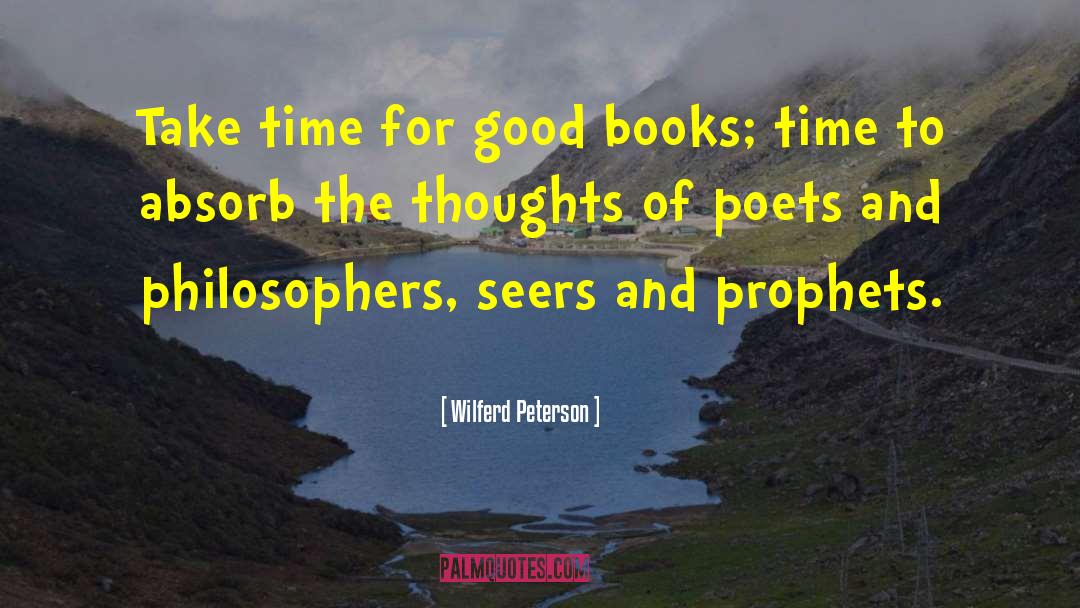 Good Book quotes by Wilferd Peterson