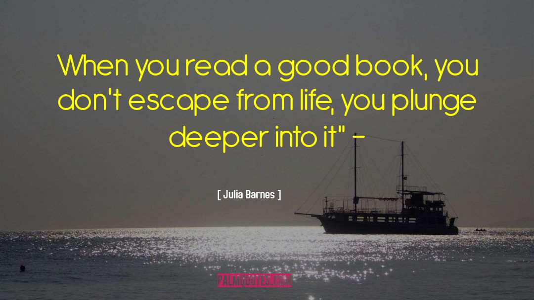 Good Book Reviews quotes by Julia Barnes