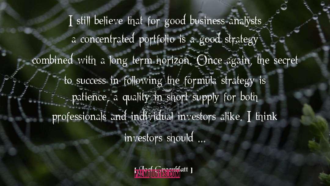 Good Business quotes by Joel Greenblatt