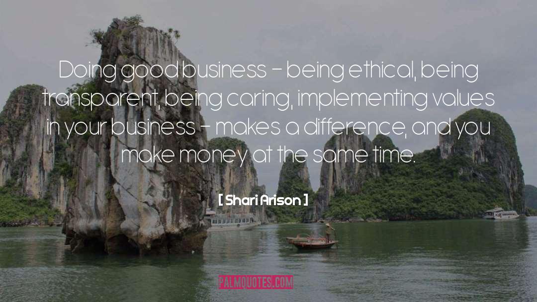 Good Business quotes by Shari Arison