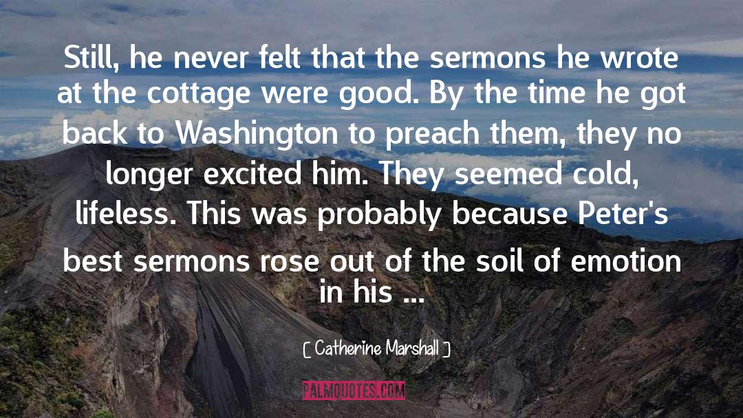 Good By quotes by Catherine Marshall