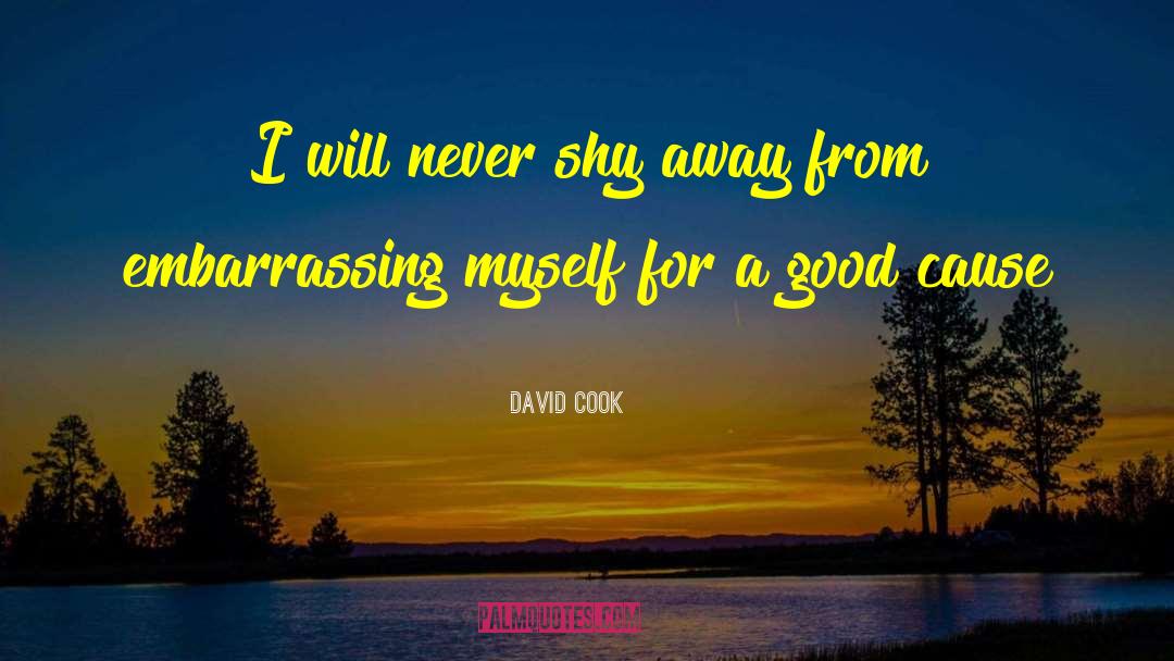 Good Causes quotes by David Cook