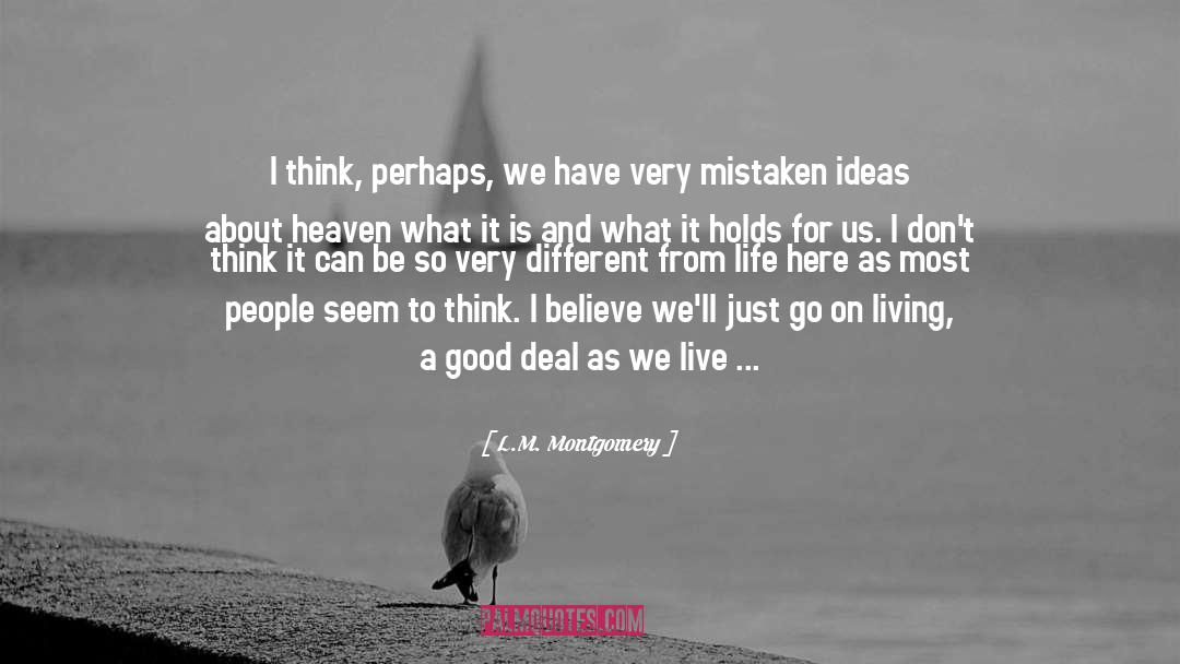 Good Childhood quotes by L.M. Montgomery