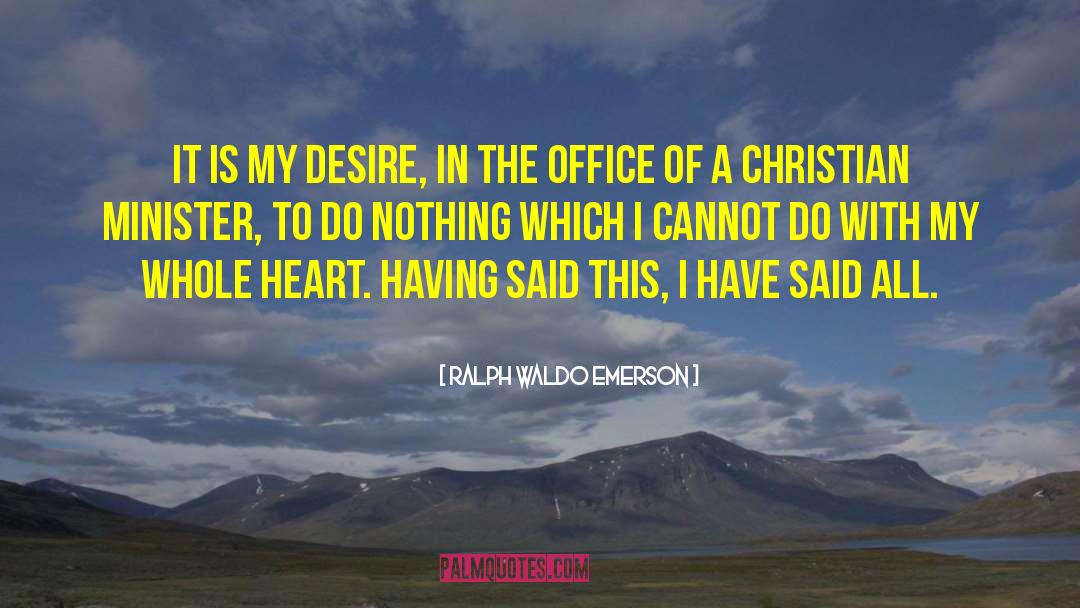 Good Christian quotes by Ralph Waldo Emerson