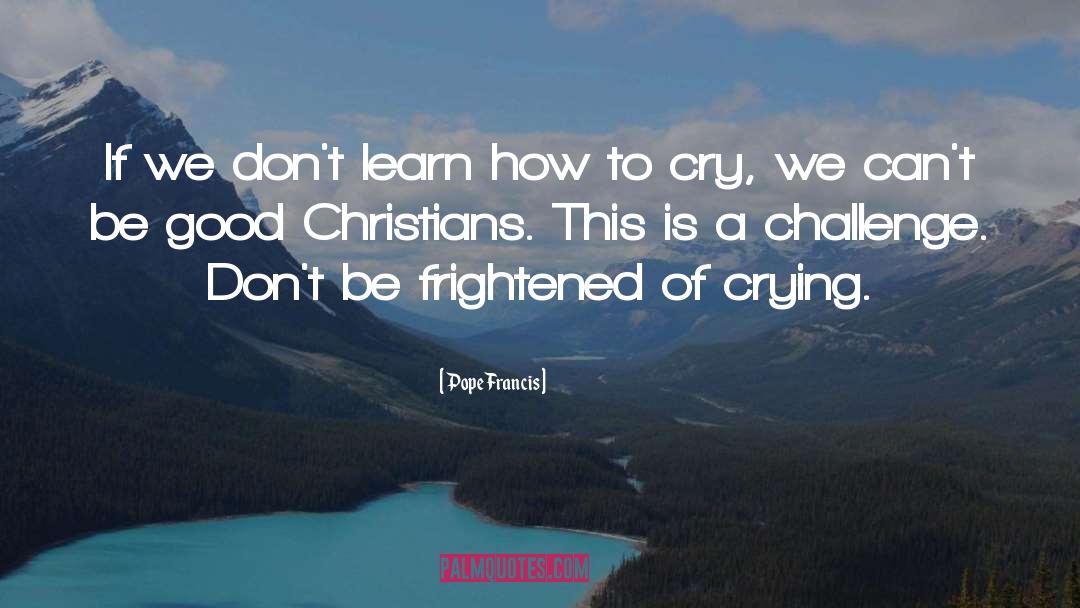 Good Christians quotes by Pope Francis