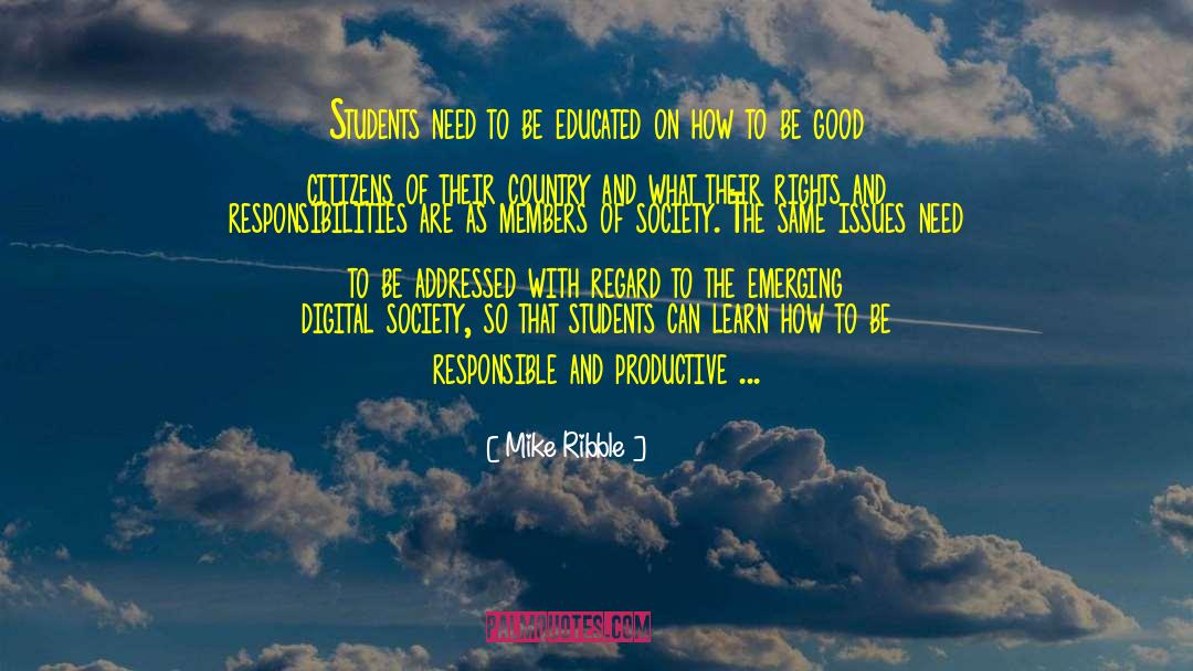 Good Citizens quotes by Mike Ribble