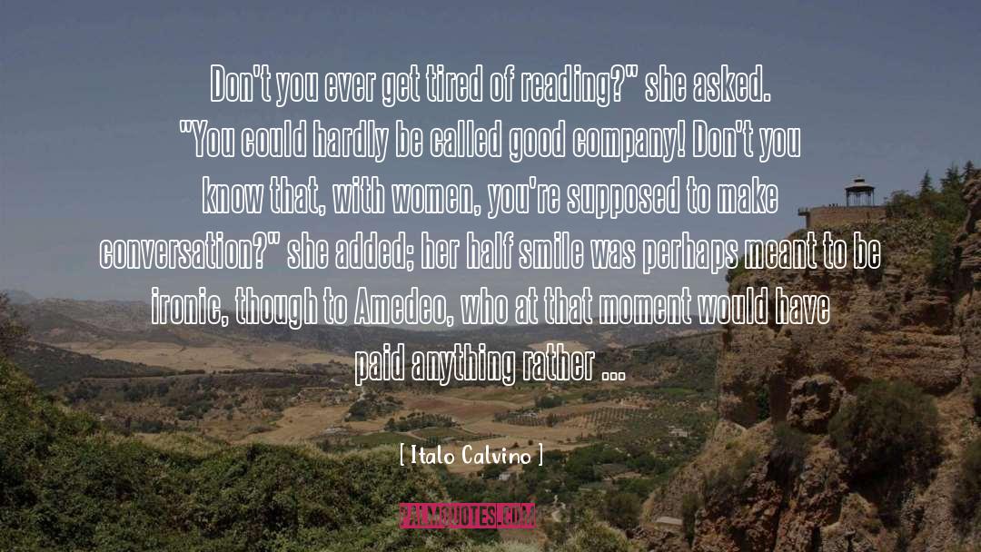Good Company quotes by Italo Calvino