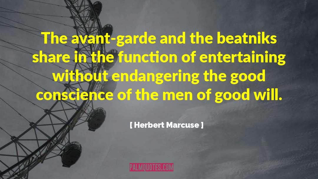 Good Conscience quotes by Herbert Marcuse
