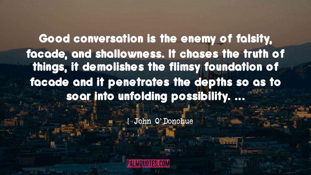 Good Conversation quotes by John O'Donohue