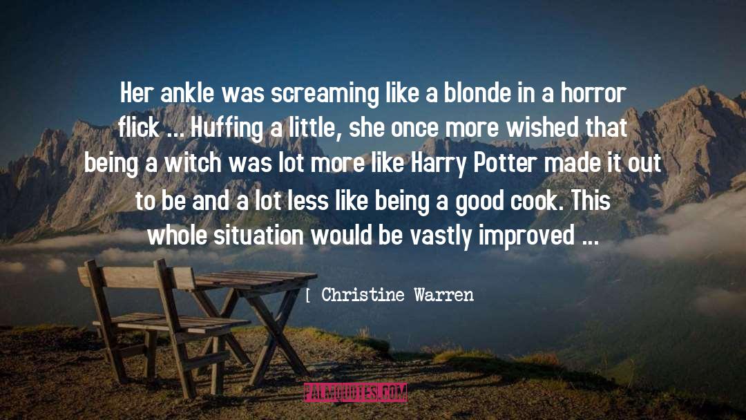 Good Cook quotes by Christine Warren