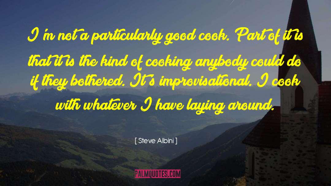 Good Cook quotes by Steve Albini