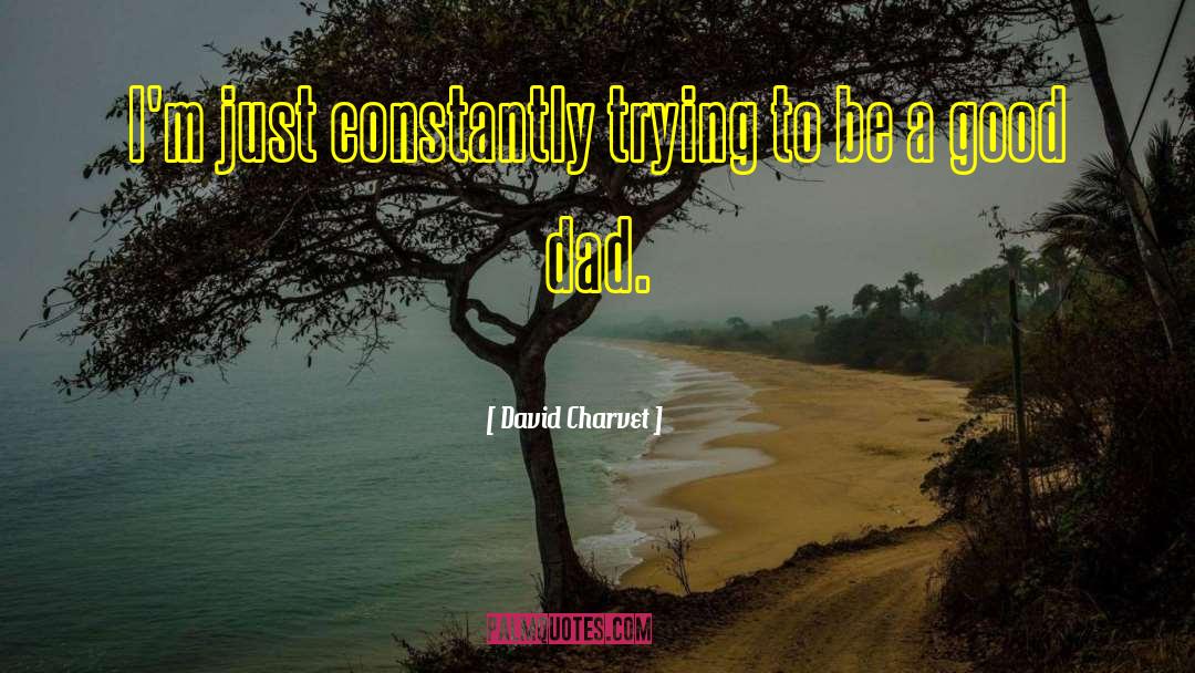 Good Dad quotes by David Charvet