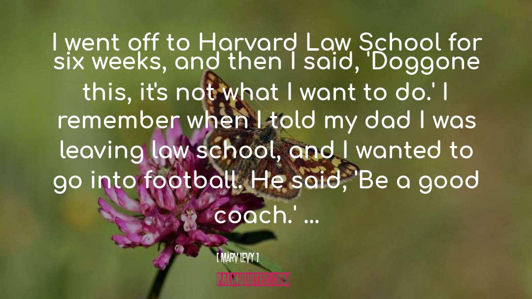 Good Dad quotes by Marv Levy