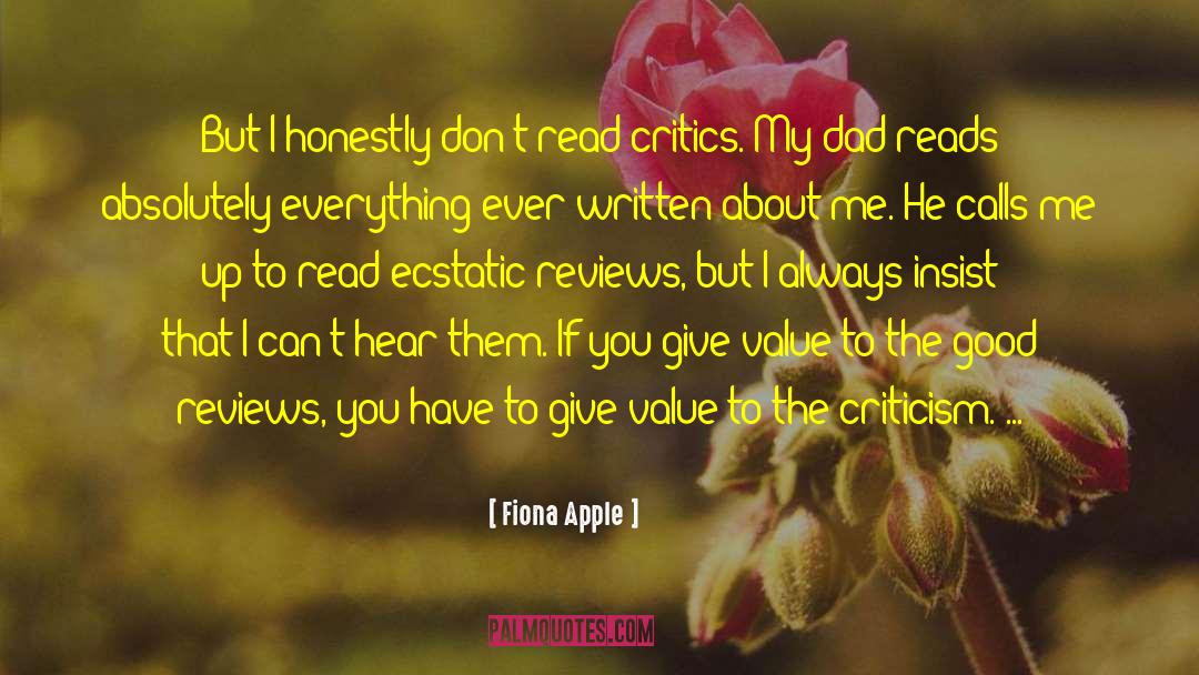 Good Dad quotes by Fiona Apple