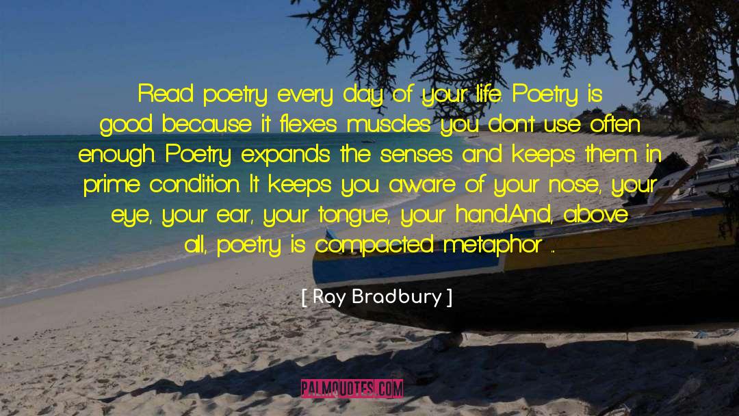 Good Day Inspirational quotes by Ray Bradbury