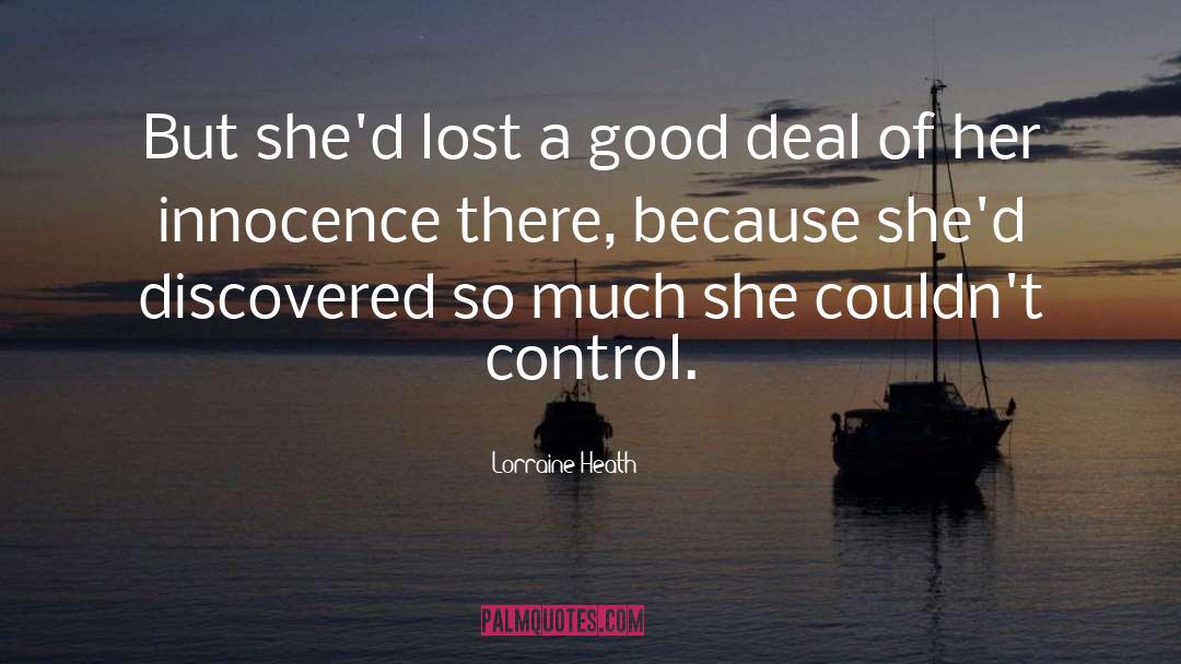 Good Deal quotes by Lorraine Heath