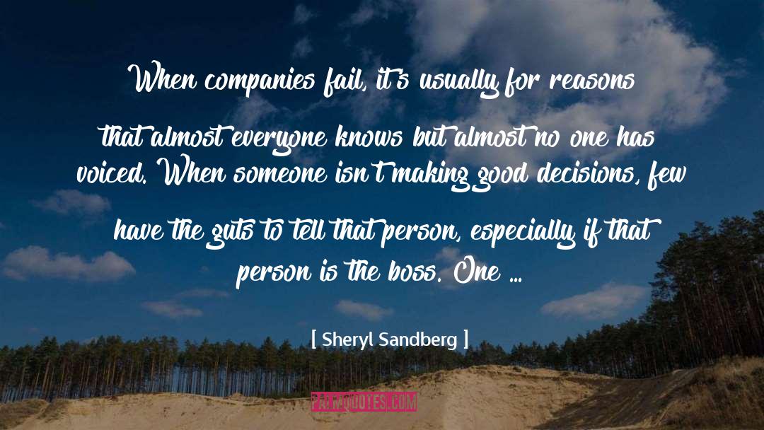 Good Decisions quotes by Sheryl Sandberg