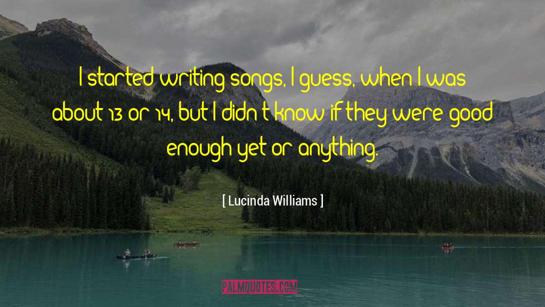 Good Dog quotes by Lucinda Williams