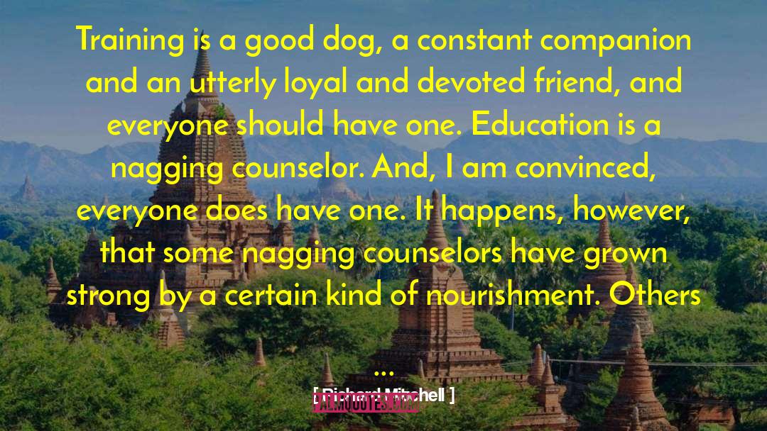 Good Dog quotes by Richard Mitchell