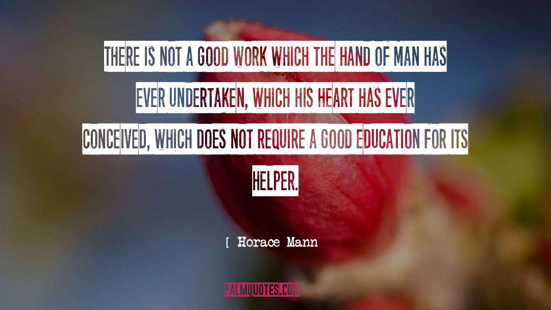 Good Education quotes by Horace Mann