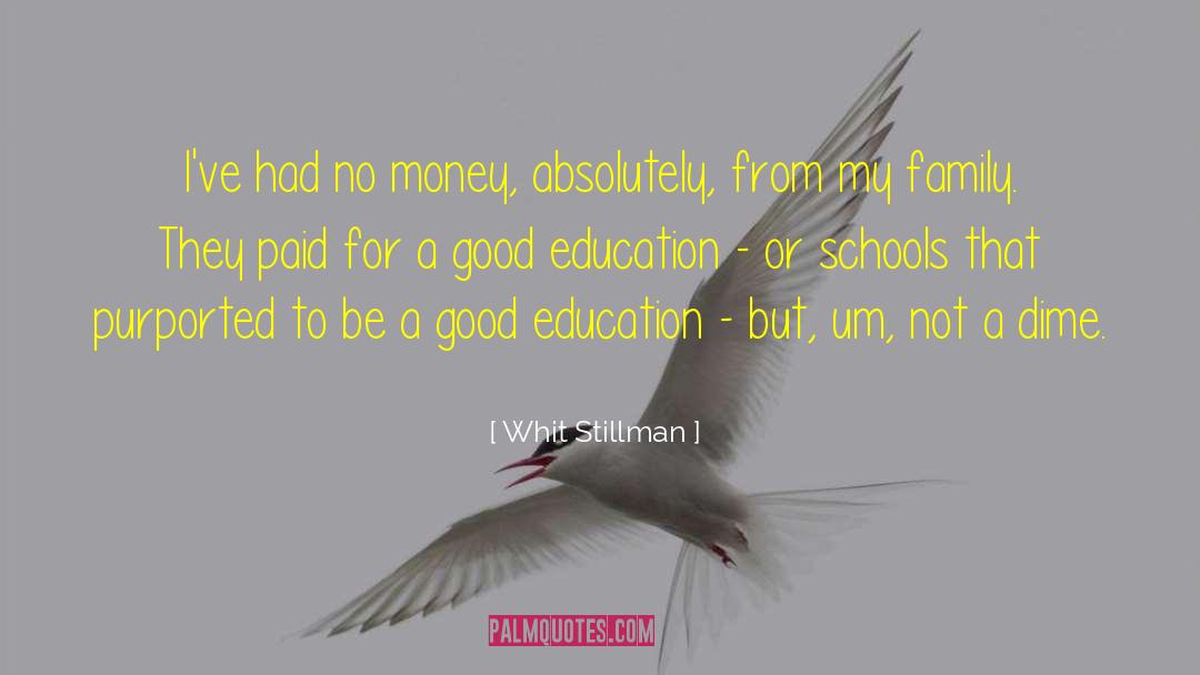 Good Education quotes by Whit Stillman