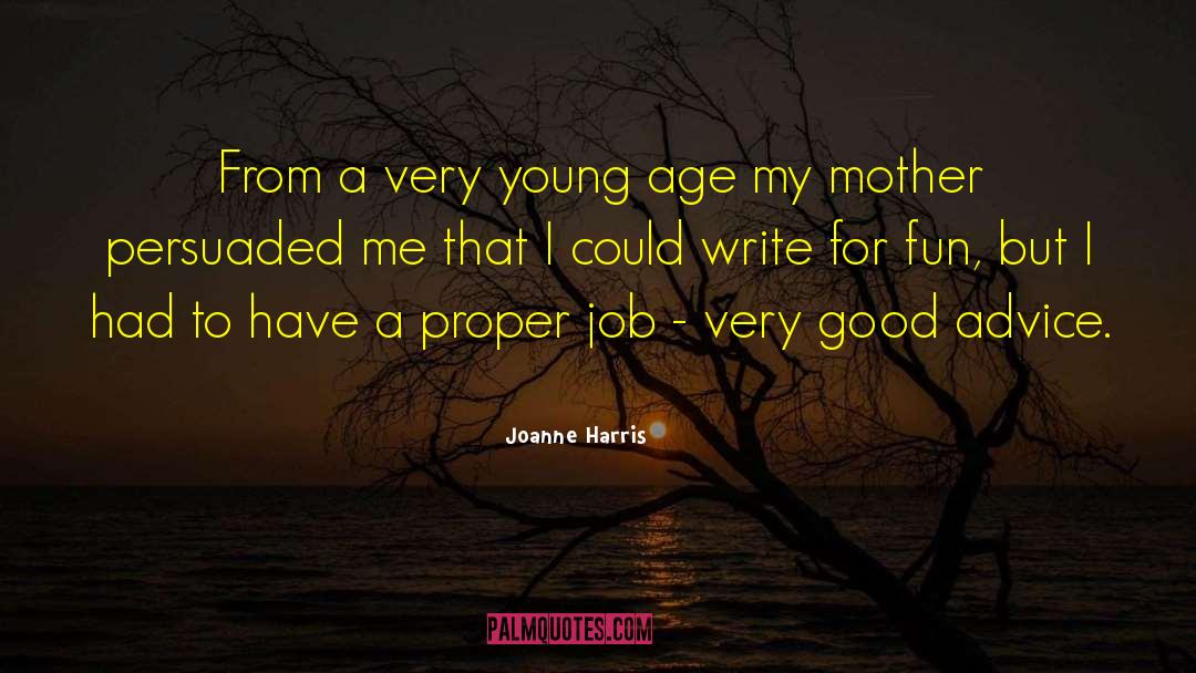 Good Evenimg quotes by Joanne Harris