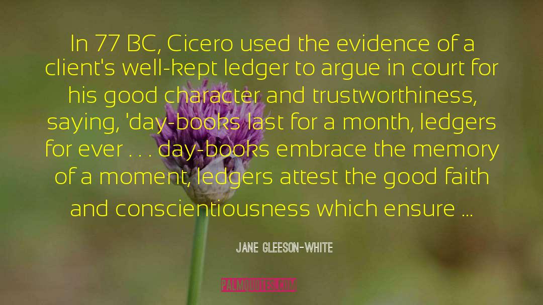 Good Faith quotes by Jane Gleeson-White